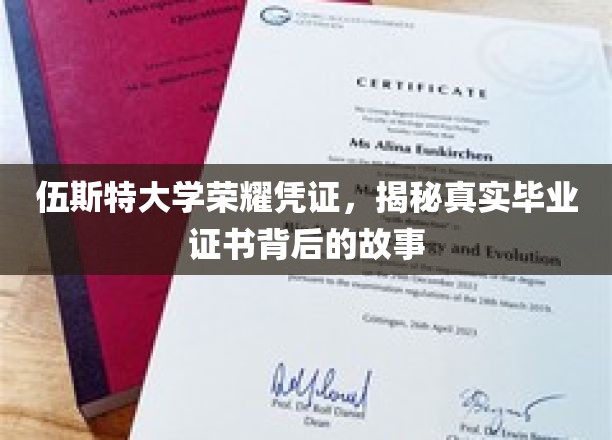 揭开伍斯特大学荣耀凭证的秘密，毕业证书背后的传奇故事