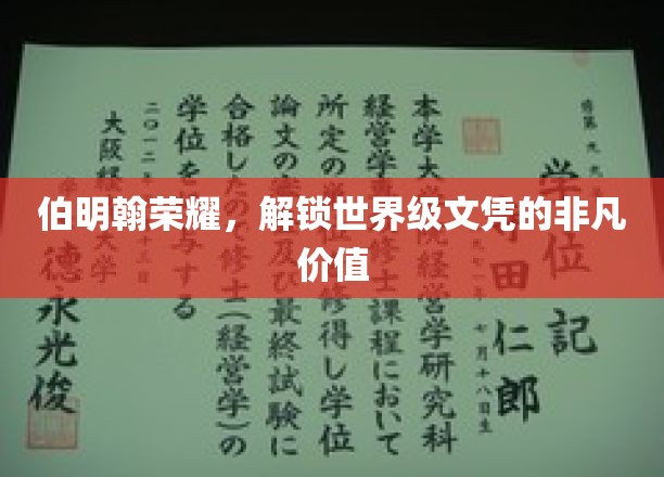 伯明翰荣耀之路，探寻国际文凭的无尽魅力