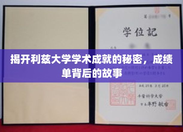 解码利兹大学卓越背后的学术传奇