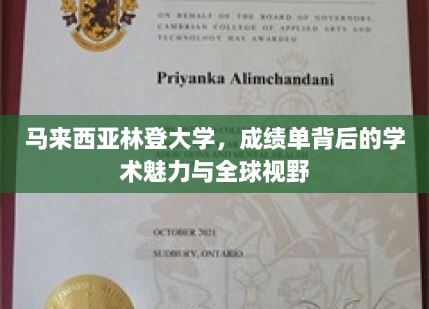 马来西亚林登大学，揭秘成绩单背后的国际学术风采与广阔视野