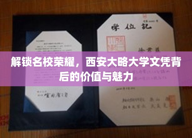 名校光环下的西安大略，揭秘文凭的非凡价值与独特魅力