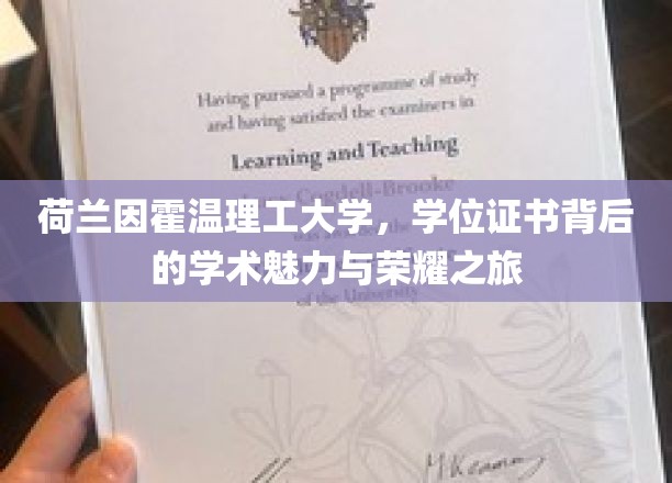 探索荷兰因霍温理工大学，学位证书背后的学术奇迹之旅