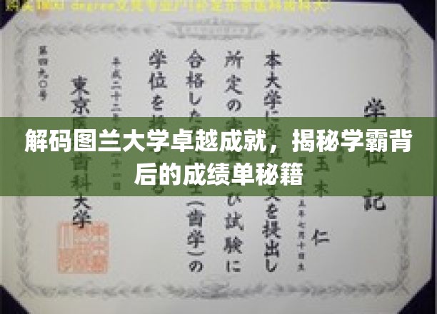 图兰大学学霸养成记，解锁学霸成绩单的秘密武器