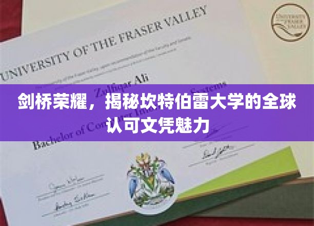 解码坎特伯雷，全球精英向往的剑桥学府文凭之谜