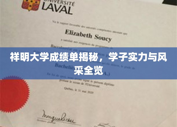 祥明大学成绩单揭秘，学子实力与风采全览