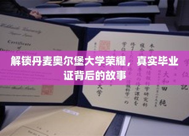 揭秘奥尔堡大学传奇，探寻真实毕业证背后的辉煌历程