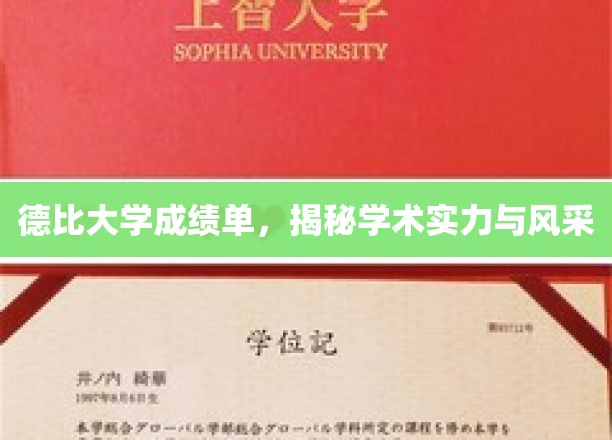 德比大学成绩单，揭秘学术实力与风采