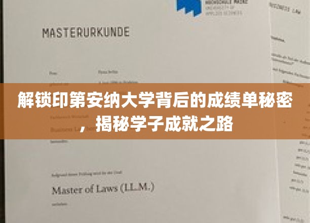 探秘印第安纳大学学霸之路，揭秘卓越学子的成绩密码