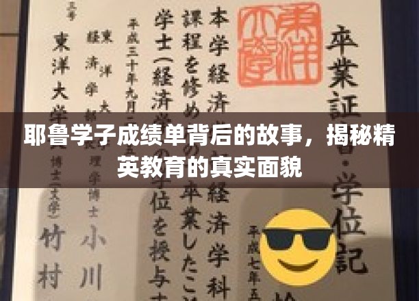 耶鲁学子成绩单背后的故事，揭秘精英教育的真实面貌