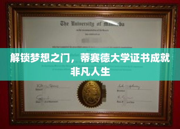 开启梦想之门，蒂赛德大学证书铸就非凡人生