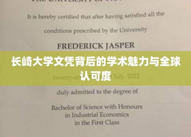 长崎大学文凭，揭秘国际认可的学术光环与独特魅力