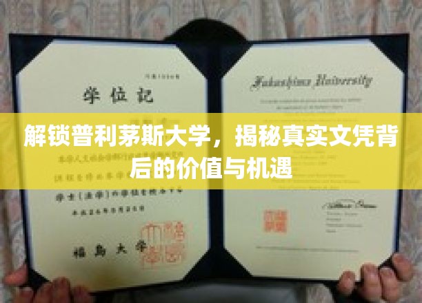 探寻普利茅斯大学文凭的内在价值与无限机遇