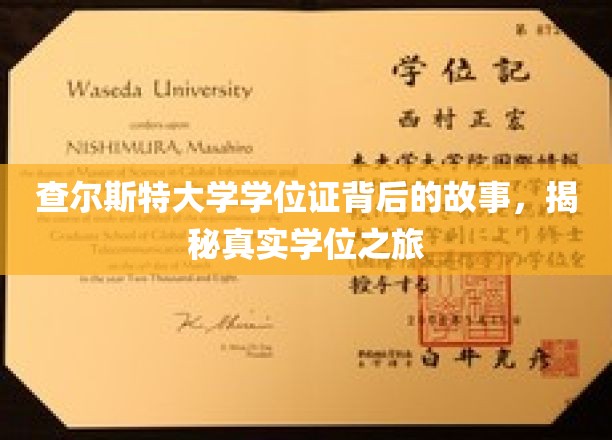探寻查尔斯特大学学位证背后的传奇，揭秘学子们的奋斗历程