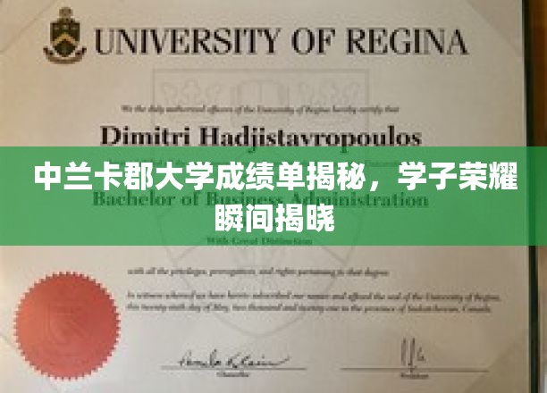 中兰卡郡大学学子成就大揭秘，荣耀瞬间，成绩单背后的故事
