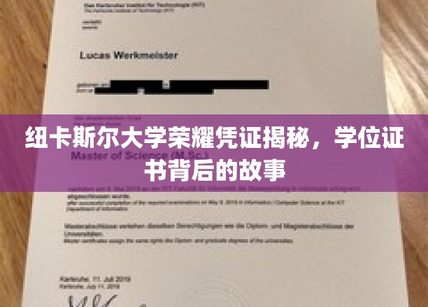 纽卡斯尔大学荣耀凭证揭秘，学位证书背后的故事