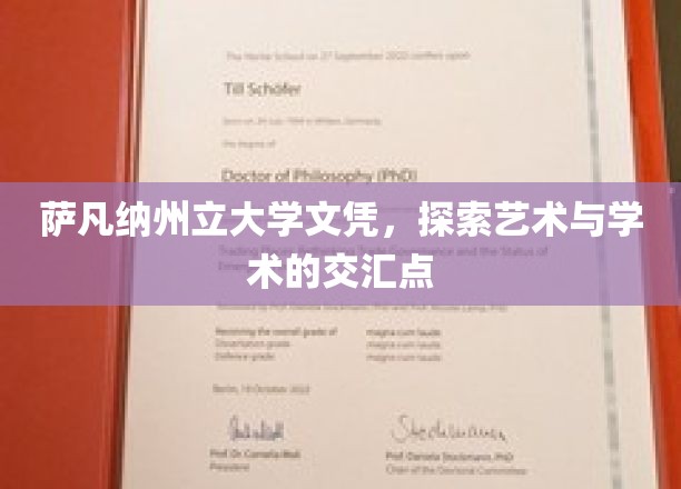 艺术与学术交融，萨凡纳州立大学文凭背后的独特魅力
