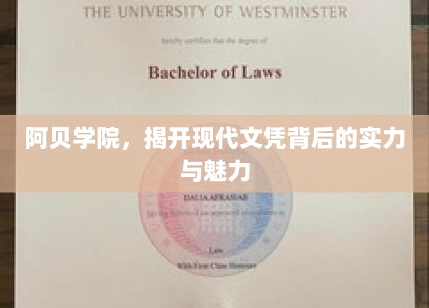 阿贝学院，探寻现代文凭的深层实力与独特魅力