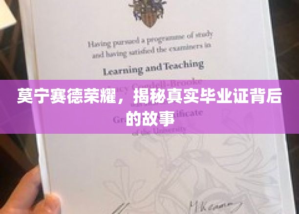 揭开莫宁赛德荣耀背后的毕业证传奇