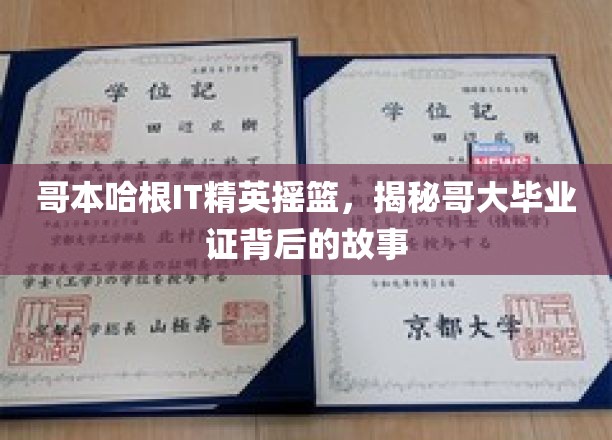 哥本哈根IT精英摇篮，揭秘哥大毕业证背后的故事