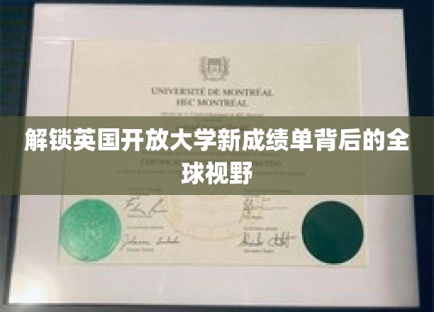探寻英国开放大学创新成绩单背后的国际视野之旅