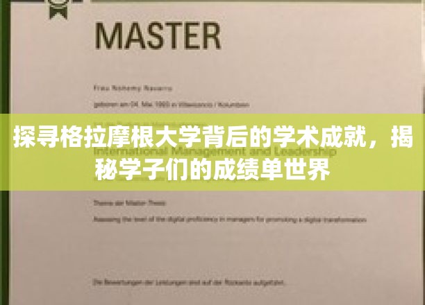 探寻格拉摩根大学背后的学术成就，揭秘学子们的成绩单世界