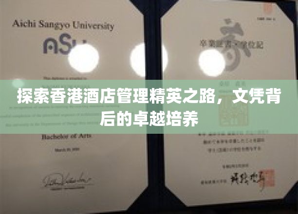 解码香港酒店管理精英摇篮，揭秘文凭背后的卓越育才之道
