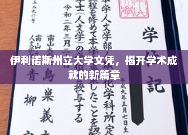 伊利诺斯州立大学荣耀，开启教育成就新纪元