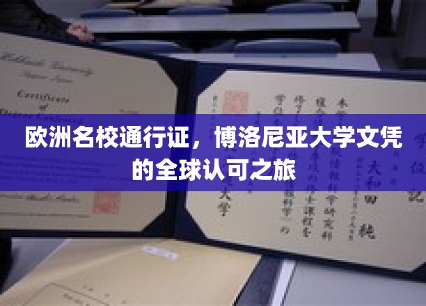 跨国学历之旅，博洛尼亚大学文凭的全球通行证揭秘