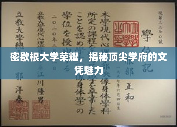密歇根大学荣耀，揭秘顶尖学府的文凭魅力
