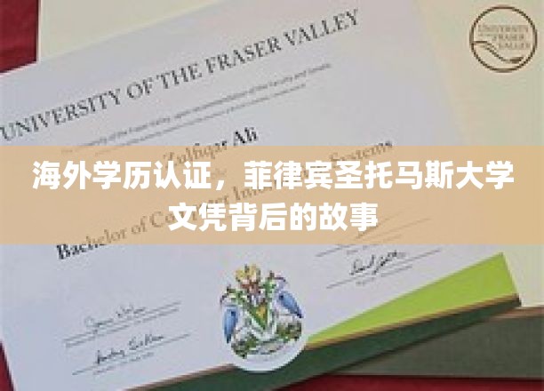 揭秘海外学历认证之谜，菲律宾圣托马斯大学文凭背后的精彩篇章