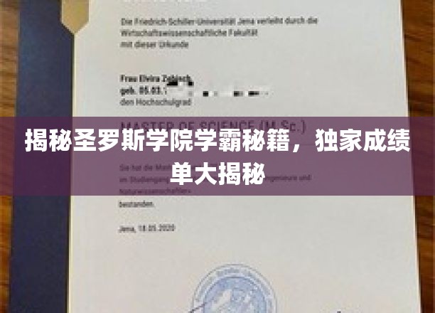 揭秘圣罗斯学院学霸秘籍，独家成绩单大揭秘