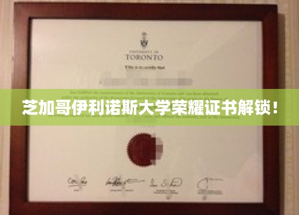 芝加哥伊利诺斯大学荣耀证书解锁！