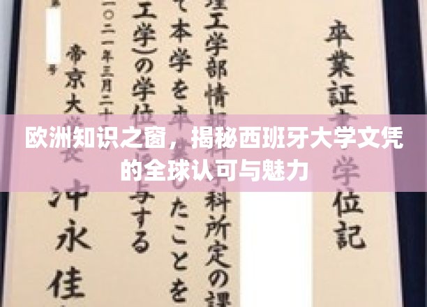 跨国学历通行证，西班牙大学文凭的全球影响力与独特魅力