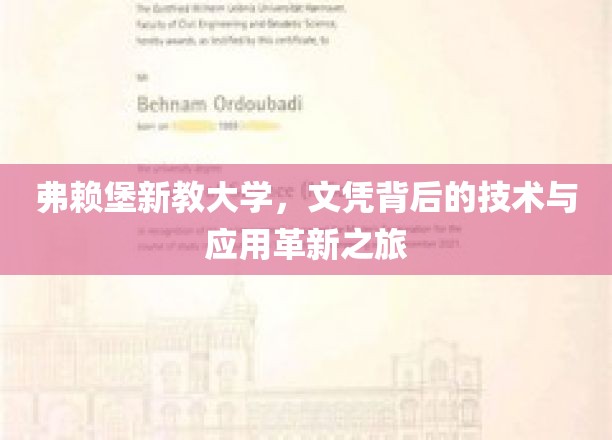 探索弗赖堡新教大学，文凭背后的科技革新之旅