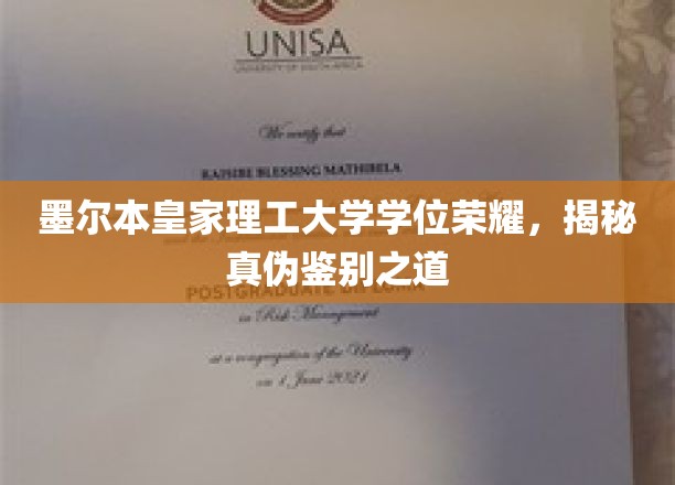 墨尔本皇家理工荣耀学位大揭秘，揭秘学历真伪鉴定攻略