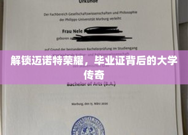 迈诺特荣耀揭秘，毕业证背后的大学传奇故事