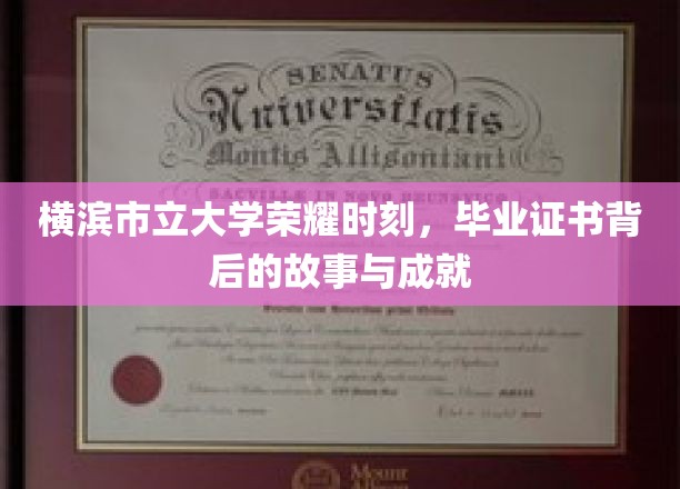 横滨荣耀，一纸毕业证书，映照奋斗青春的光辉历程