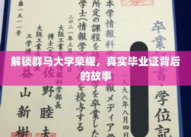 群马大学荣耀揭秘，毕业证背后的传奇历程