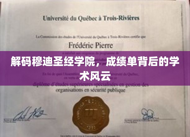 穆迪学院成绩单，探寻学术殿堂的秘密世界