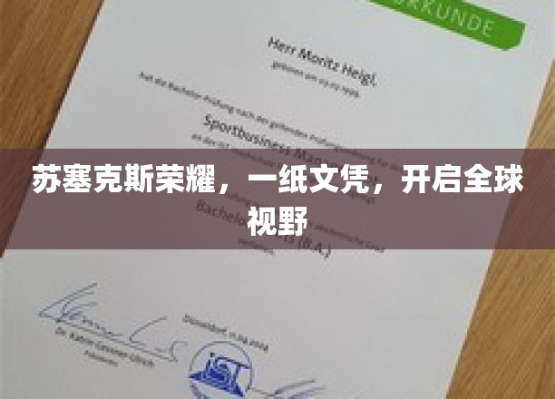 苏塞克斯荣耀，文凭之路，解锁世界新视角