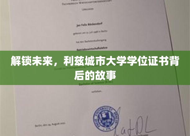 揭开利兹城市大学学位证书的奥秘，探寻成就背后的传奇