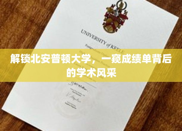 探寻北安普顿大学，揭秘成绩单背后的卓越学术之光