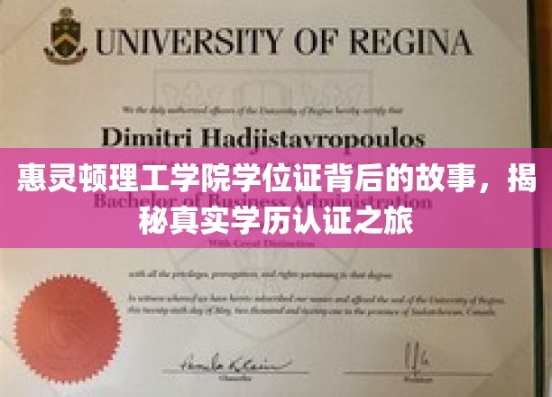 惠灵顿理工学院学位证背后的故事，揭秘真实学历认证之旅