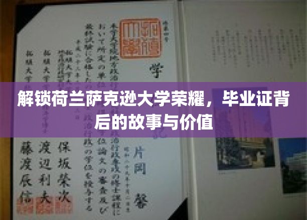 探秘荷兰萨克逊大学，毕业证背后的传奇与无价记忆