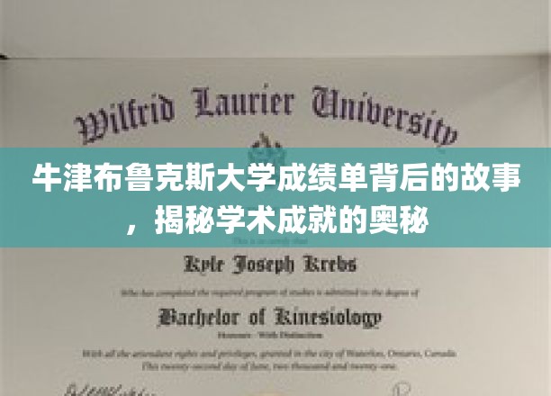 揭秘牛津布鲁克斯，揭开成绩单背后的学术传奇