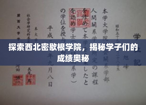 西北密歇根学院学霸养成记，揭秘学子们的卓越成绩之谜