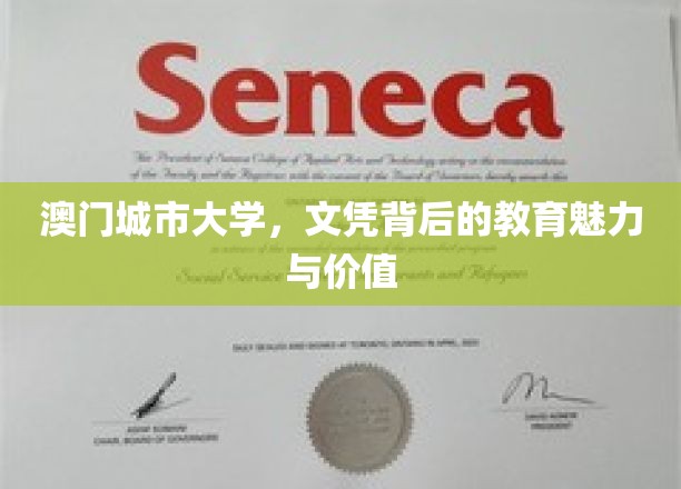 探寻澳门城市大学，文凭背后的教育风采与深层价值