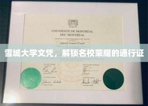雪城大学文凭，开启名校光环的荣耀钥匙