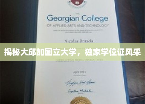 大邱加图立大学独家学位证，一探究竟的学术魅力