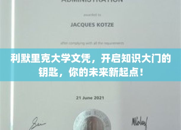 利默里克大学文凭，开启知识大门的钥匙，你的未来新起点！